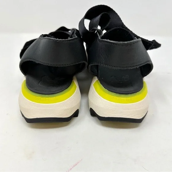 Sorel Kinetic Impact Sandals Black 8 - Picture 7 of 9